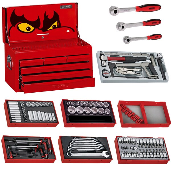 120 Piece 6 Drawer SAE Series Tool Kit